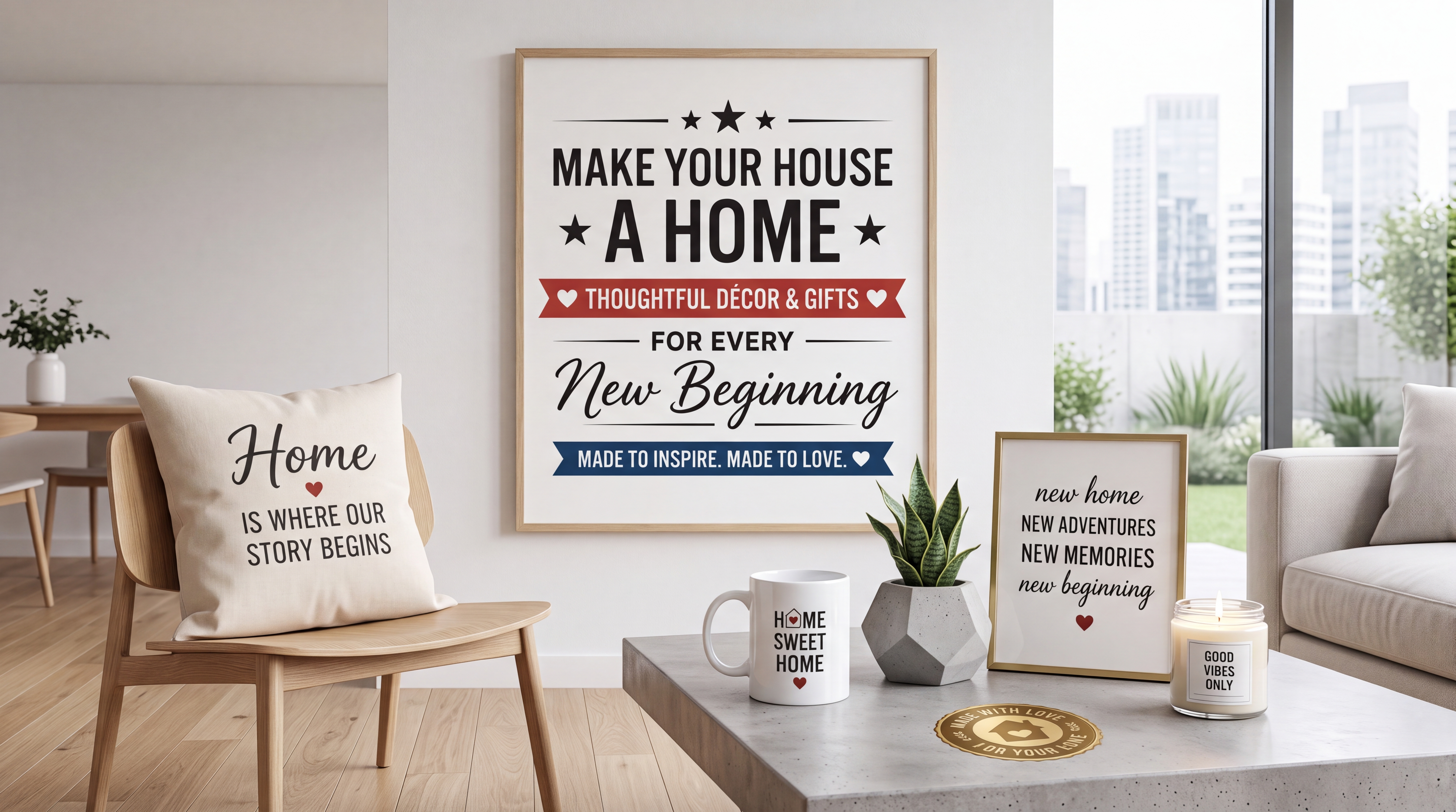 Make your house a home — thoughtful décor and gifts for every new beginning